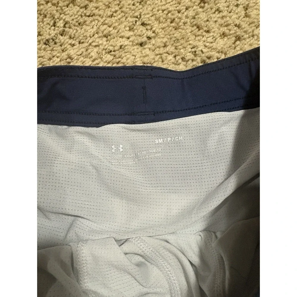 Men's Under Armour Striped Swimtrunks Size Small